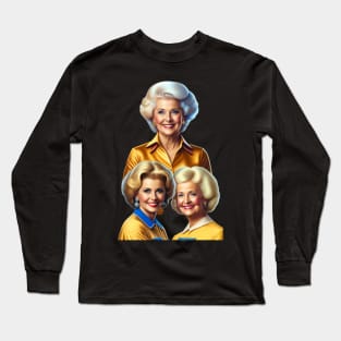 Golden Girls T-Shirt: The Perfect Gift for Any Fan Long Sleeve T-Shirt